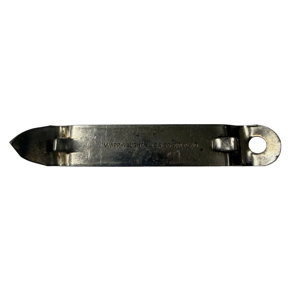 Vintage Vaughan Quick and Easy Can and Bottle Opener USA 56 Church Key Tool